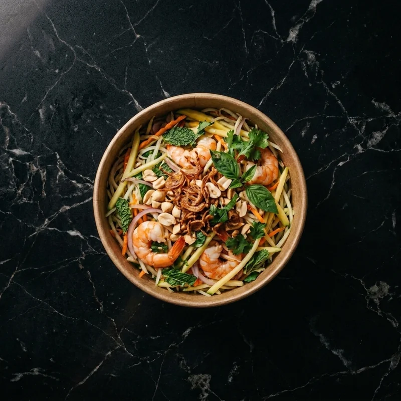 Gỏi Tôm Xoài à emporter — Mademoiselle Bobùn, Bordeaux