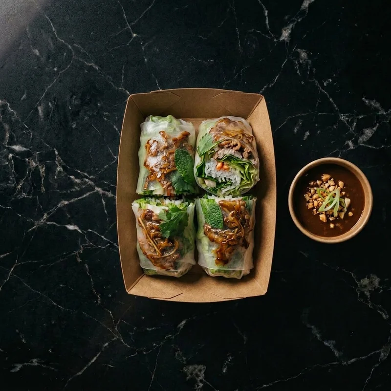 Gỏi Cuốn Bœuf / Poulet à emporter — Mademoiselle Bobùn, Bordeaux
