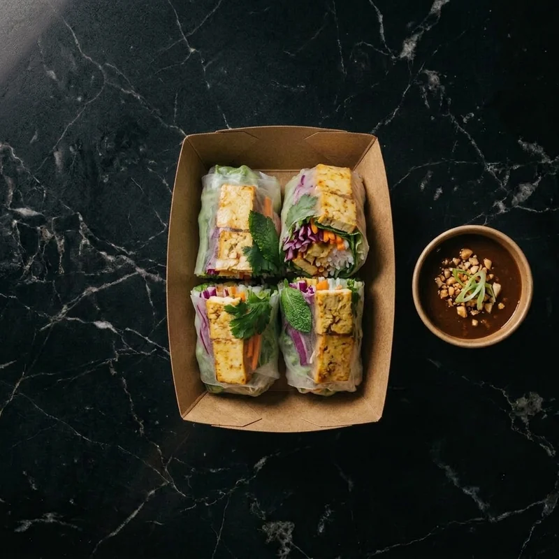 Gỏi Cuốn Veggie à emporter — Mademoiselle Bobùn, Bordeaux
