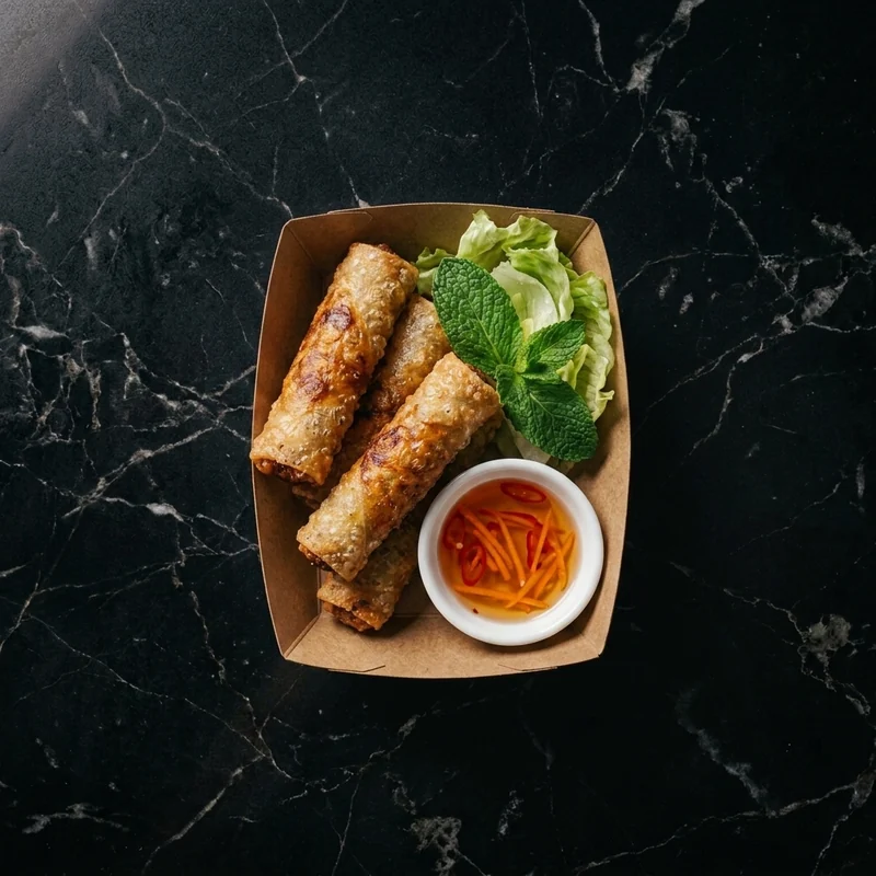 Nems Poulet / Veggie à emporter — Mademoiselle Bobùn, Bordeaux